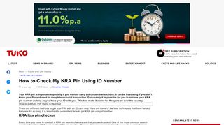 
                            8. How to Check My KRA Pin Using ID Number …