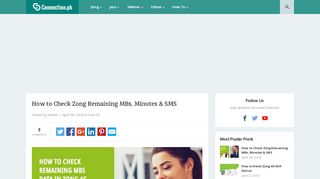 
                            9. How to Check Remaining MBs in Zong 4G Device  …
