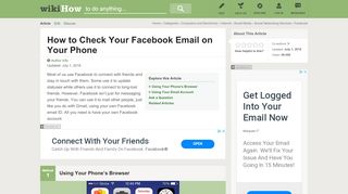 
                            7. How to Check Your Facebook Email on Your Phone: 11 Steps