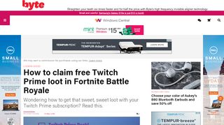 
                            8. How to claim free Twitch Prime loot in Fortnite …