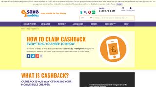 
                            4. How to Claim Your Cashback - e2save