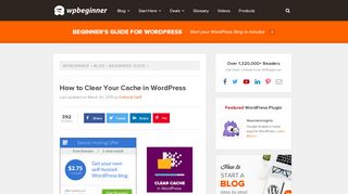 
                            6. How to Clear Your Cache in WordPress (Step by Step)