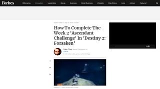 
                            6. How To Complete The Week 2 'Ascendant Challenge' In 'Destiny 2 ...