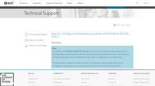 
                            6. How To: Configure a forward proxy server with Portal for ArcGIS 10.2.2