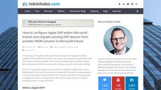 
                            4. How to configure Apple DEP within Microsoft Intune and migrate ...