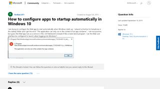 
                            3. How to configure apps to startup automatically in Windows ...