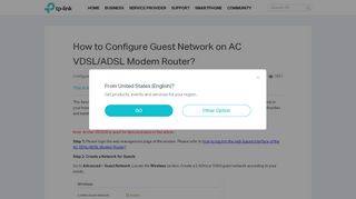 
                            7. How to Configure Guest Network on AC VDSL/ADSL Modem Router ...