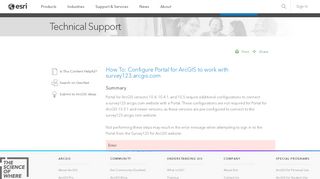 
                            1. How To: Configure Portal for ArcGIS to work with survey123.arcgis ...