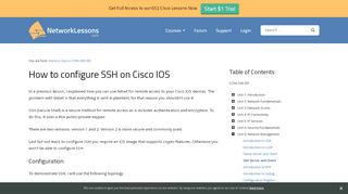 
                            8. How to configure SSH on Cisco IOS | NetworkLessons.com