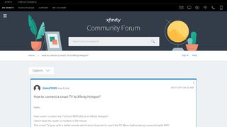 
                            8. How to connect a smart TV to Xfinity Hotspot? - Xfinity ...