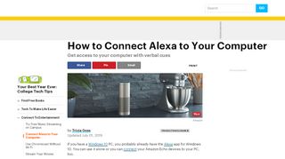 
                            4. How to Connect Alexa to Your Computer - …