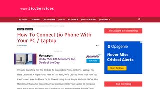 
                            8. How To Connect Jio Phone 1 - 2 With PC / Laptop [August 2019]