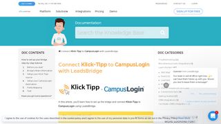 
                            7. How to connect Klick-Tipp to Campus Login | LeadsBridge ...