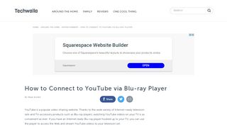 
                            4. How to Connect to YouTube via Blu-ray Player | Techwalla.com