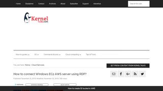 
                            7. How to connect Windows EC2 AWS server using RDP?