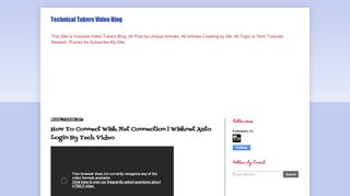 
                            8. How To Connect Wish Net Connection | Wishnet Auto Login By Tech ...