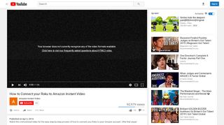 
                            8. How to Connect your Roku to Amazon Instant …