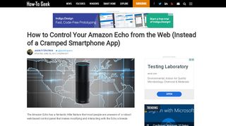 
                            2. How to Control Your Amazon Echo from the Web (Instead of a ...