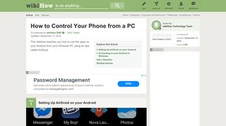 
                            9. How to Control Your Phone from a PC: 13 Steps (with Pictures)