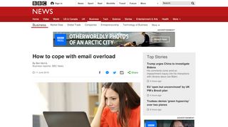 
                            7. How to cope with email overload - BBC News