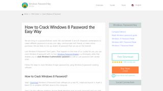 
                            2. How to Crack windows 8 Login password with Windows 8 ...
