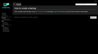 
                            2. How to create a backup? - g-portal.us Wiki