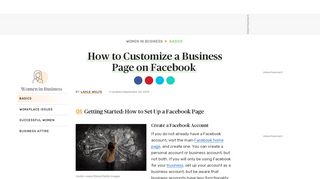 
                            8. How to Create a Facebook Business Account