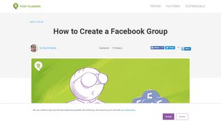 
                            10. How to Create a Facebook Group - Post Planner