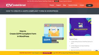 
                            1. How to Create a GDPR Compliant Form in WordPress