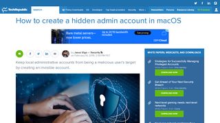 
                            8. How to create a hidden admin account in macOS ...