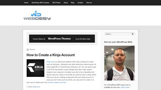 
                            3. How to Create a Kinja Account and Add Links - WebDesy