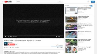 
                            6. How to Create a Krossover Custom Highlight for Lacrosse ...