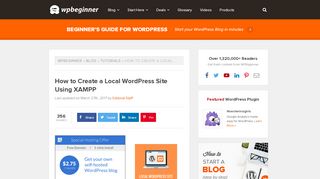 
                            2. How to Create a Local WordPress Site Using XAMPP