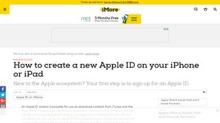 
                            8. How to create a new Apple ID on your iPhone or iPad | iMore