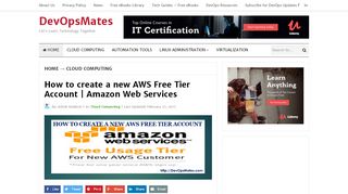 
                            5. How to create a new AWS Free Tier Account | Amazon Web ...