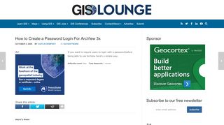 
                            6. How to Create a Password Login For ArcView 3x ~ GIS Lounge