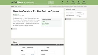 
                            9. How to Create a Profile Poll on Quotev (with …