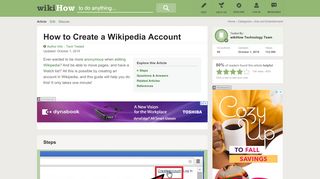 
                            3. How to Create a Wikipedia Account: 10 Steps (with Pictures)