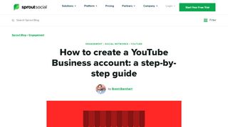 
                            4. How to Create a YouTube Business Account Step-by-Step ...
