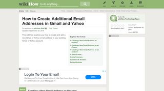 
                            7. How to Create Additional Email Addresses in Gmail and Yahoo