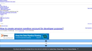 
                            5. How to create amazon sandbox account for …