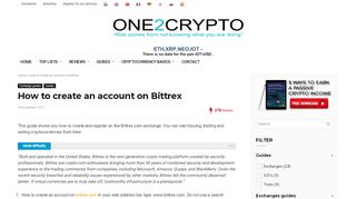 
                            8. How to create an account on Bittrex - …