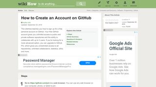 
                            3. How to Create an Account on GitHub: 6 Steps (with Pictures)