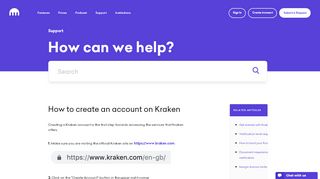 
                            2. How to create an account on Kraken – Kraken