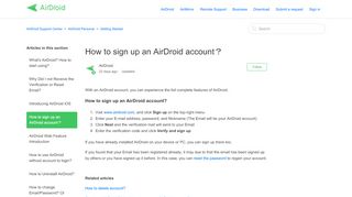 
                            7. How to create an AirDroid account？ – AirDroid Support Center