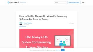 
                            3. How to Create an Always-On Video Conferencing Portal for your ...