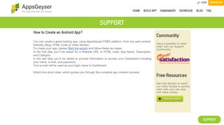 
                            6. How to Create an Android App? - AppsGeyser
