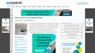 
                            7. How to Create an Avis Wizard Number | Getaway USA