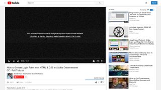 
                            8. How to Create Login Form with HTML & CSS in Adobe ...
