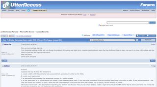 
                            4. How To Create Ms Access Users Login With Different Privileges ...